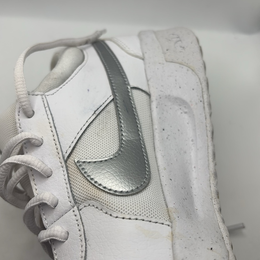 Nike Women's Zoom Court Lite 3 Tennis Shoes White/Grey SZ 9.5 walking minimalist - Picture 8 of 10